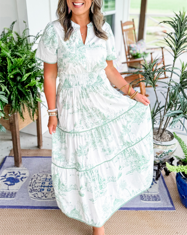 Eliza | Toile Elegance Maxi