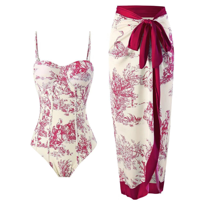 Mandy | Elegant Printed Swim Set