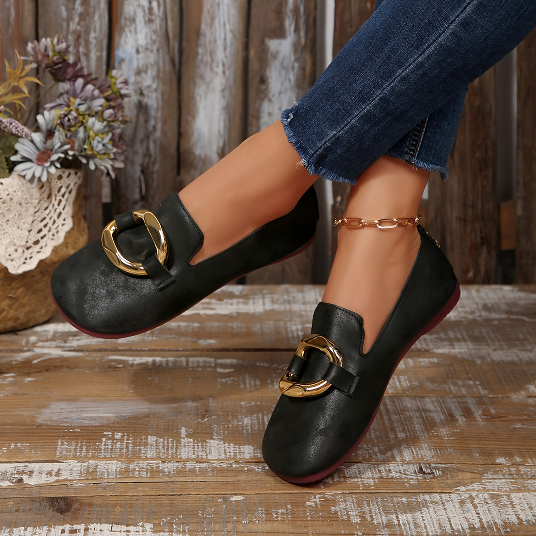 Valerie | Orthopedic Buckle Loafers