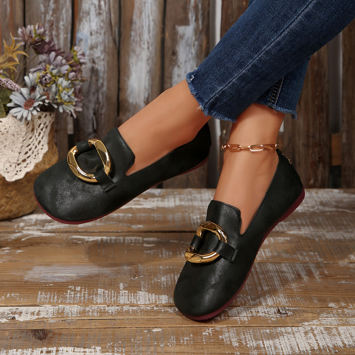 Valerie | Orthopedic Buckle Loafers