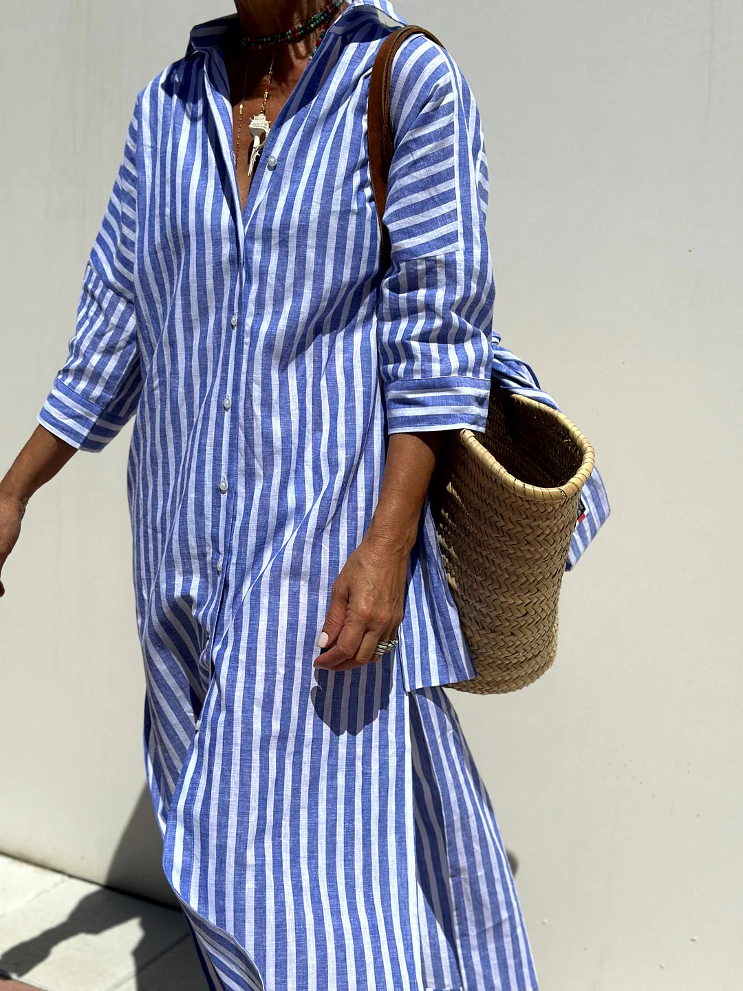 VICTORIA – STRIPED DRESS SHIRT