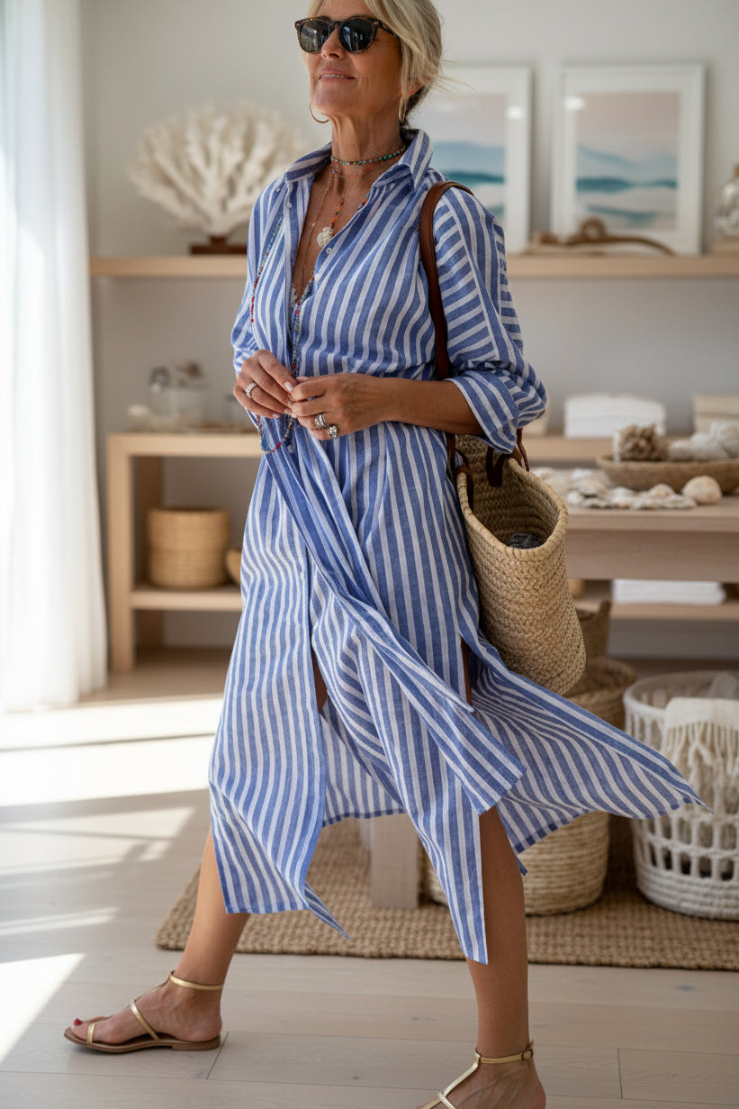 VICTORIA – STRIPED DRESS SHIRT