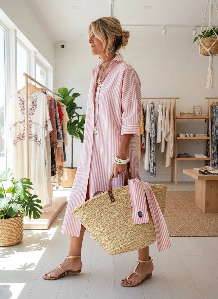 VICTORIA – STRIPED DRESS SHIRT