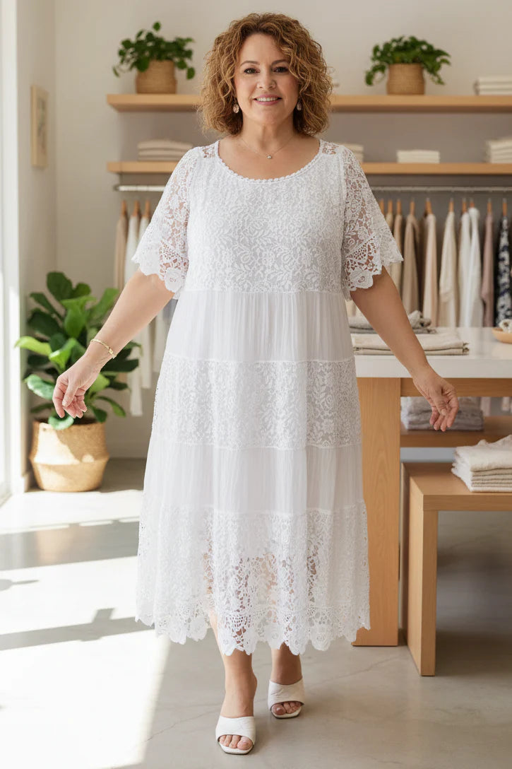 ANNE - CASUAL LACE DRESS