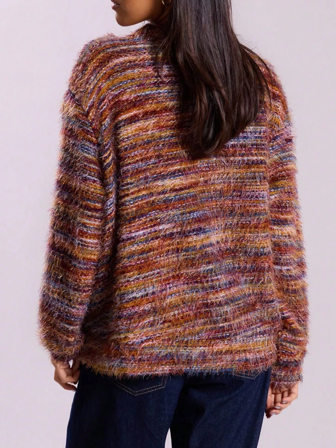 Elisa™ – Cárdigan de Punto Grueso con Botones