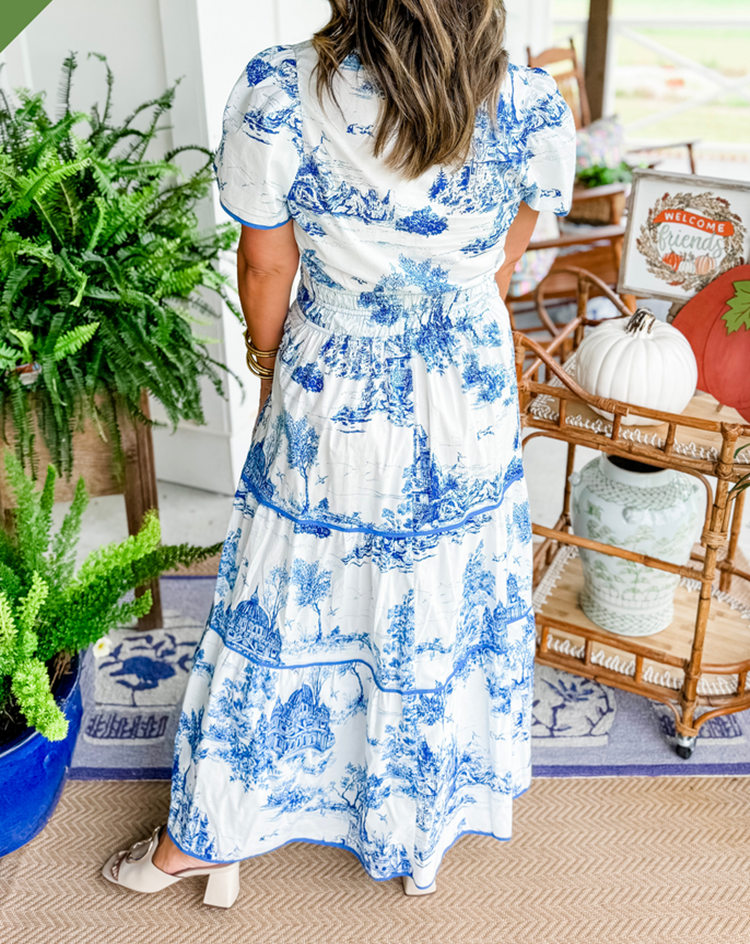 Eliza | Toile Elegance Maxi