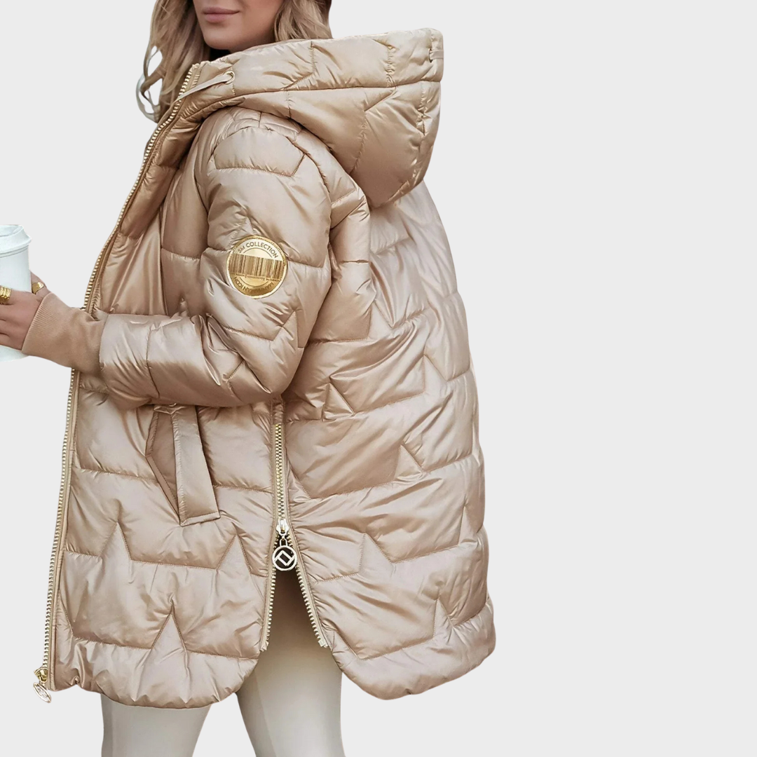 Maelis | Abrigo de Invierno Elegante con Capucha