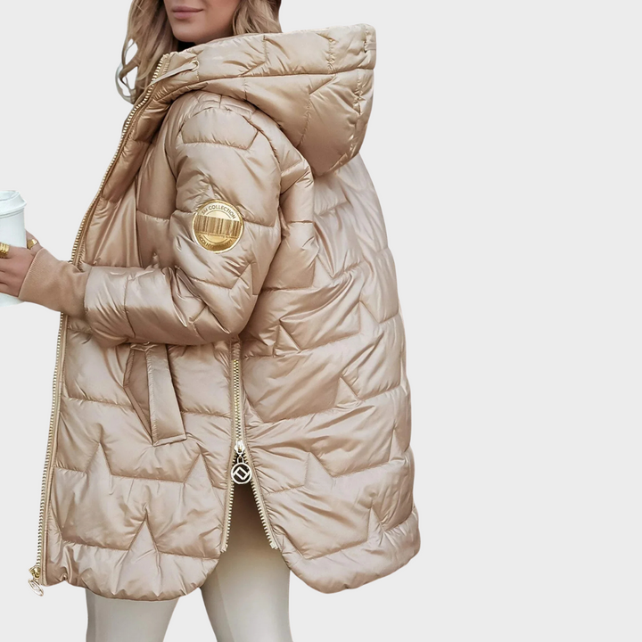 Maelis | Abrigo de Invierno Elegante con Capucha