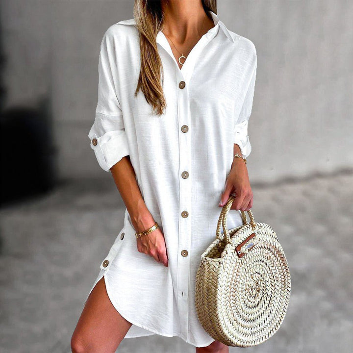 Beatrice | Chic Button Dress