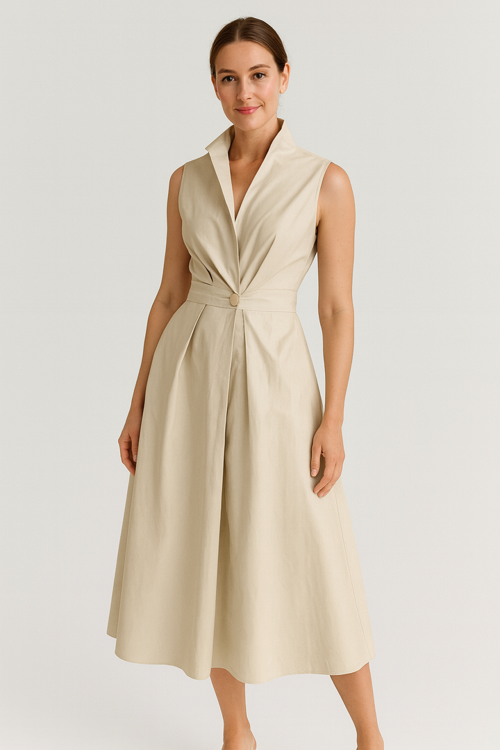 Isabelle Kraus | Stijlvolle Zomerjurk van Katoen