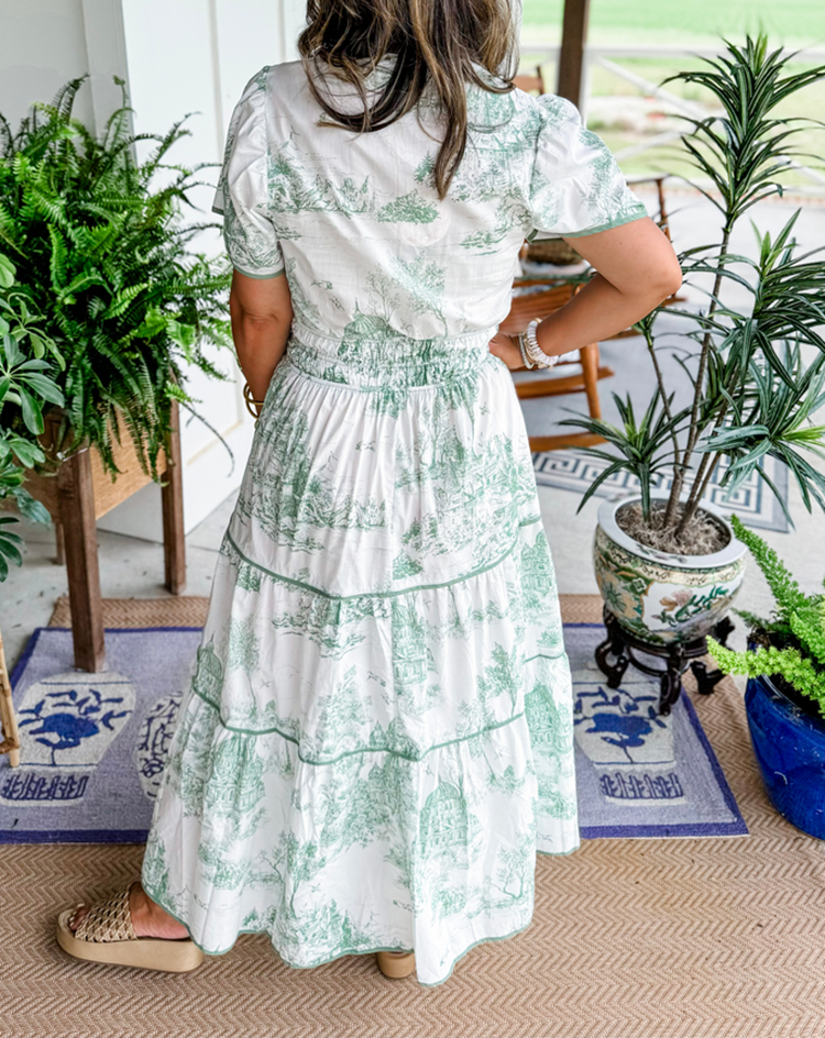 Eliza | Toile Elegance Maxi
