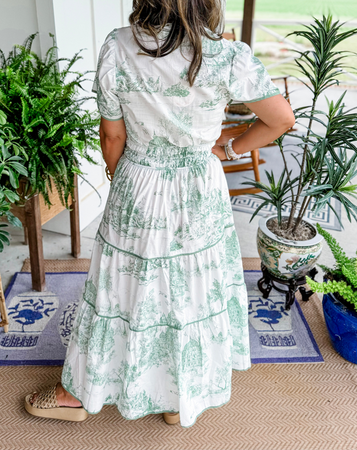 Eliza | Toile Elegance Maxi