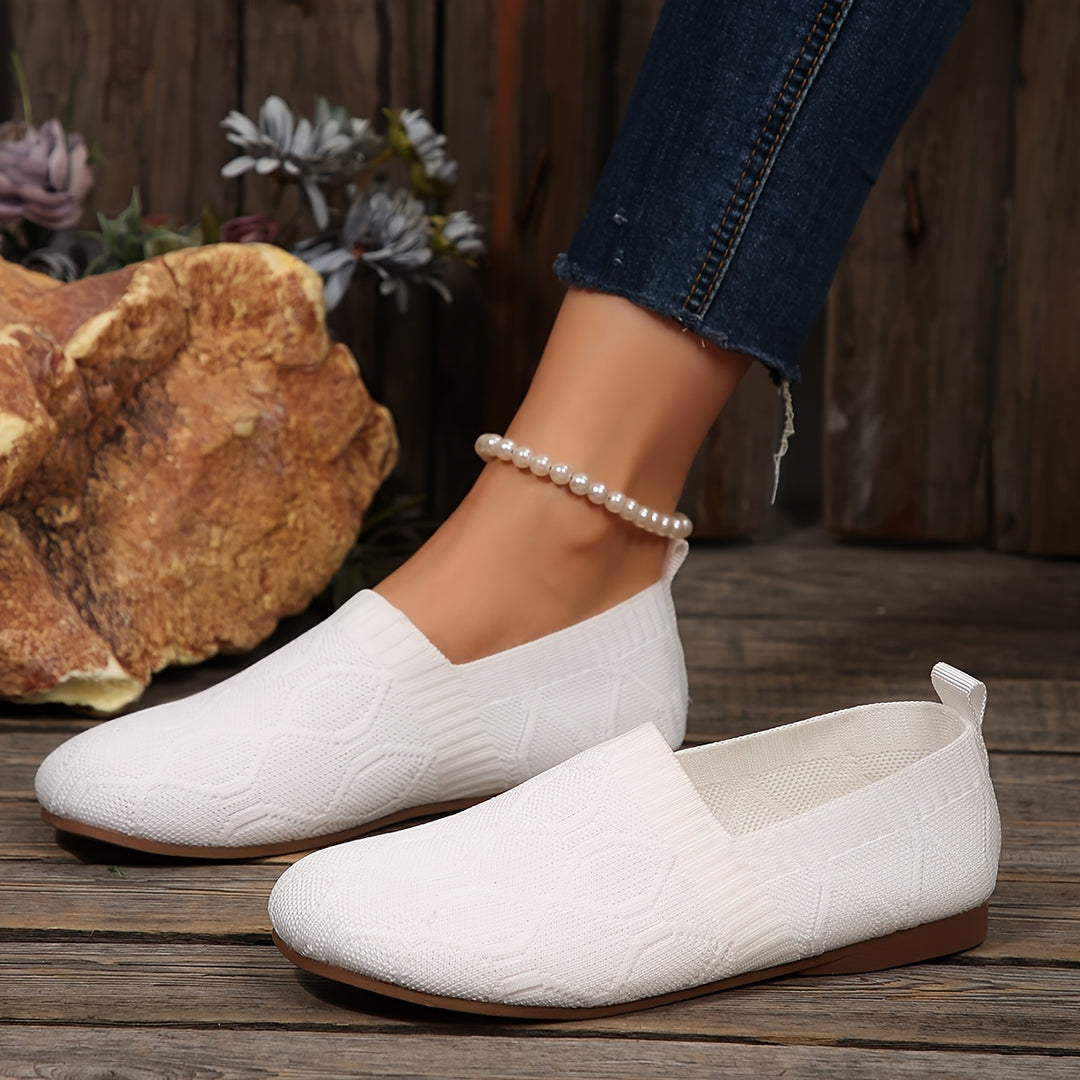 Elara | Breathable Orthopedic Knit Flats