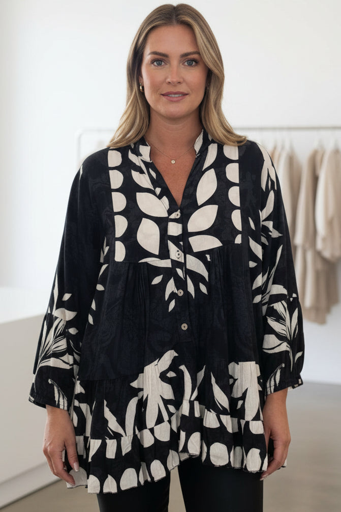 BILLIE - BELL SLEEVE BLOUSE