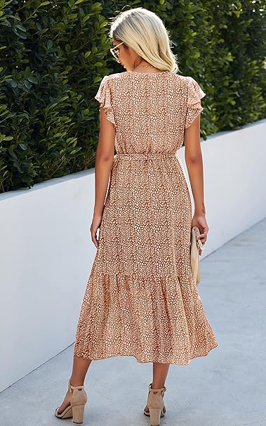 Melissa | Front Tie Detail Maxi Dress