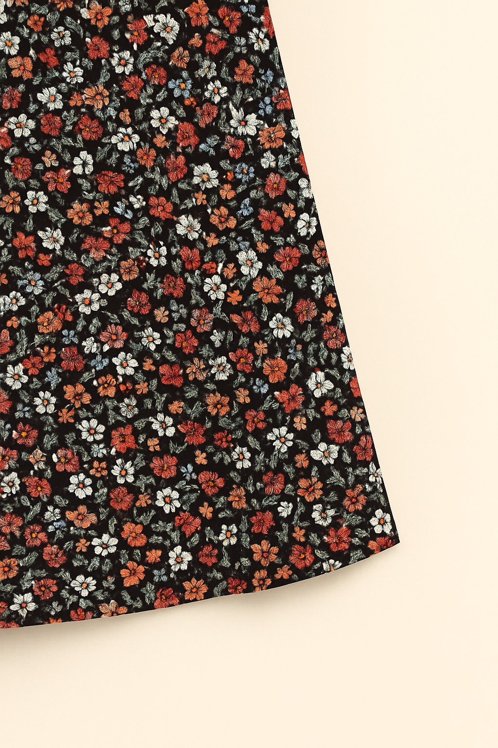 Boho Midi-jurk - Bloemenprint & Losse Pasvorm Ontwerp