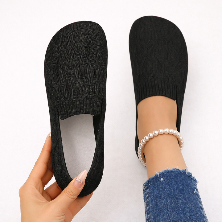 Elara | Breathable Orthopedic Knit Flats