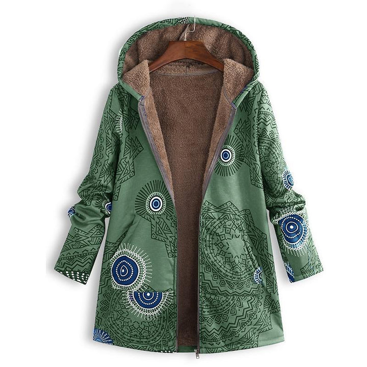 Candela™ Chaqueta Boho de Forro Polar Cálido