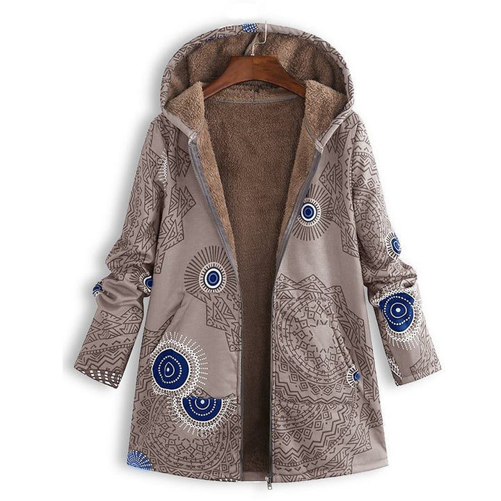 Candela™ Chaqueta Boho de Forro Polar Cálido