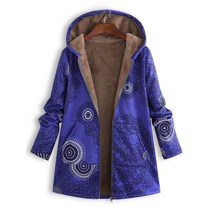 Candela™ Chaqueta Boho de Forro Polar Cálido