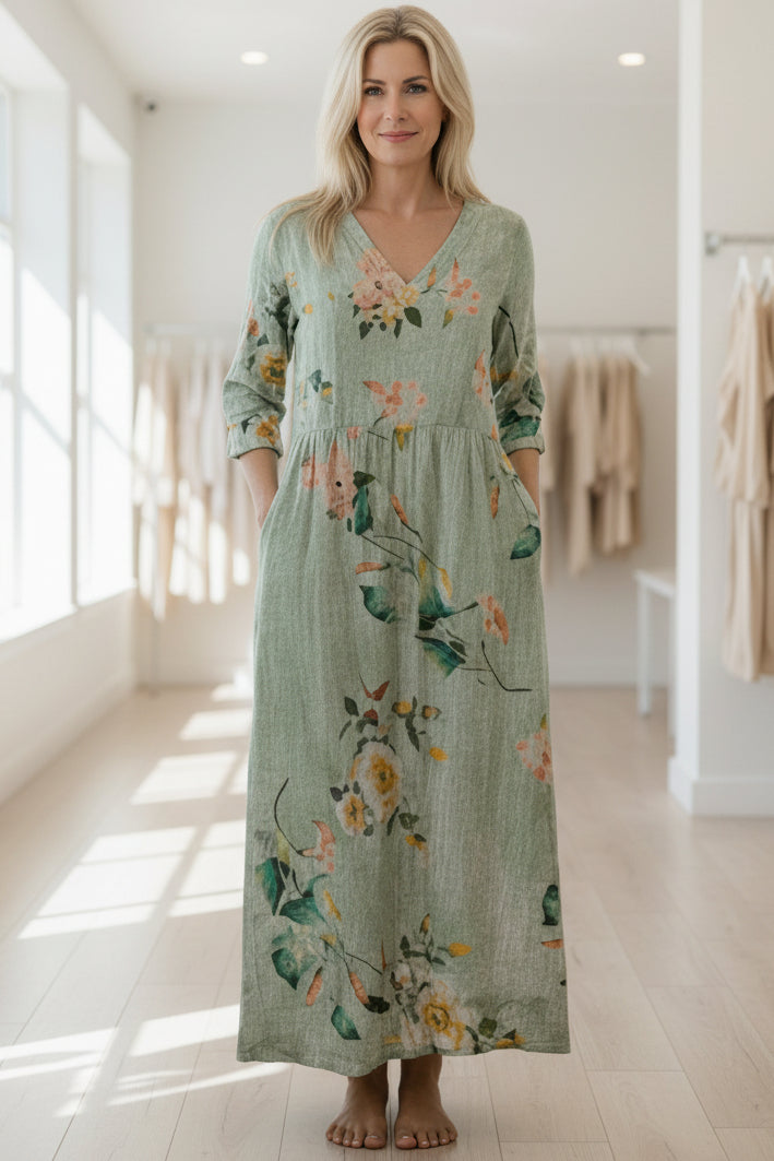 ANITA - FLORAL GRACE DRESS