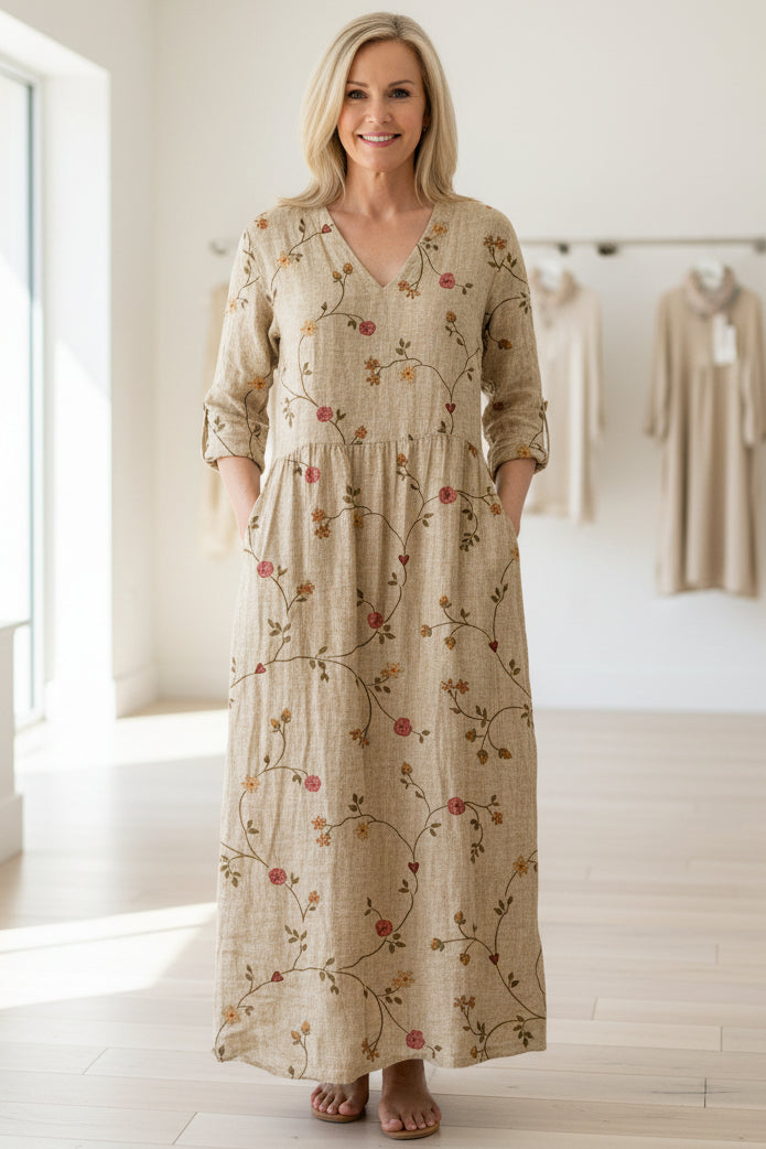 ANITA - FLORAL GRACE DRESS