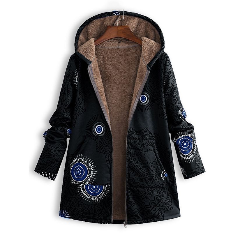 Candela™ Chaqueta Boho de Forro Polar Cálido