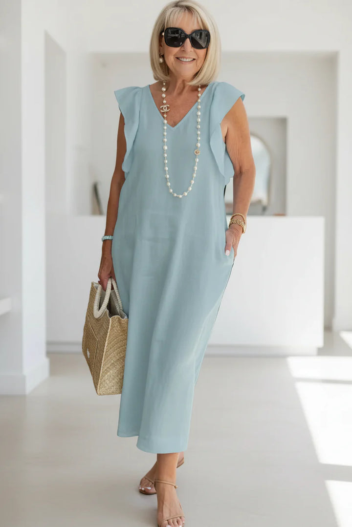 HELGA - ELEGANT MIDI DRESS