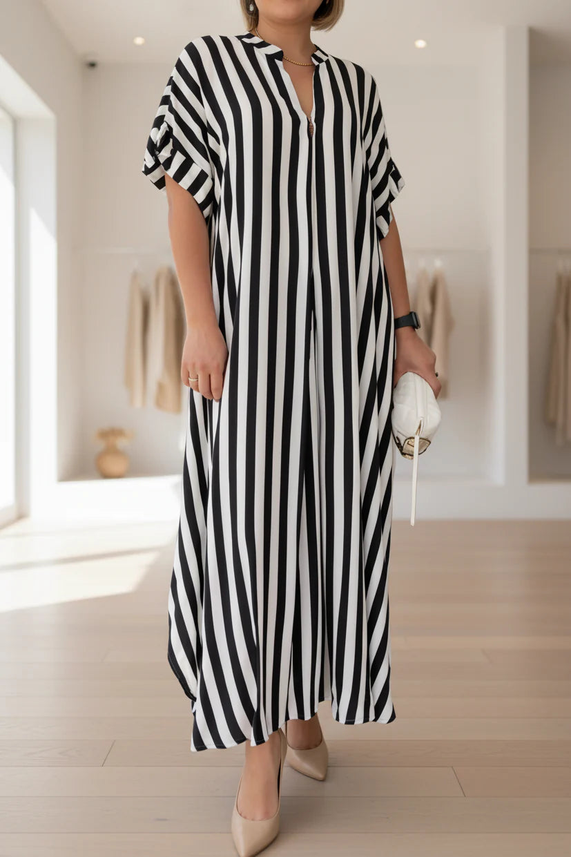 AMÉLIE – STRIPED MAXI DRESS
