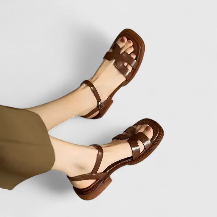 Elara | Sophisticated Flat Sandals