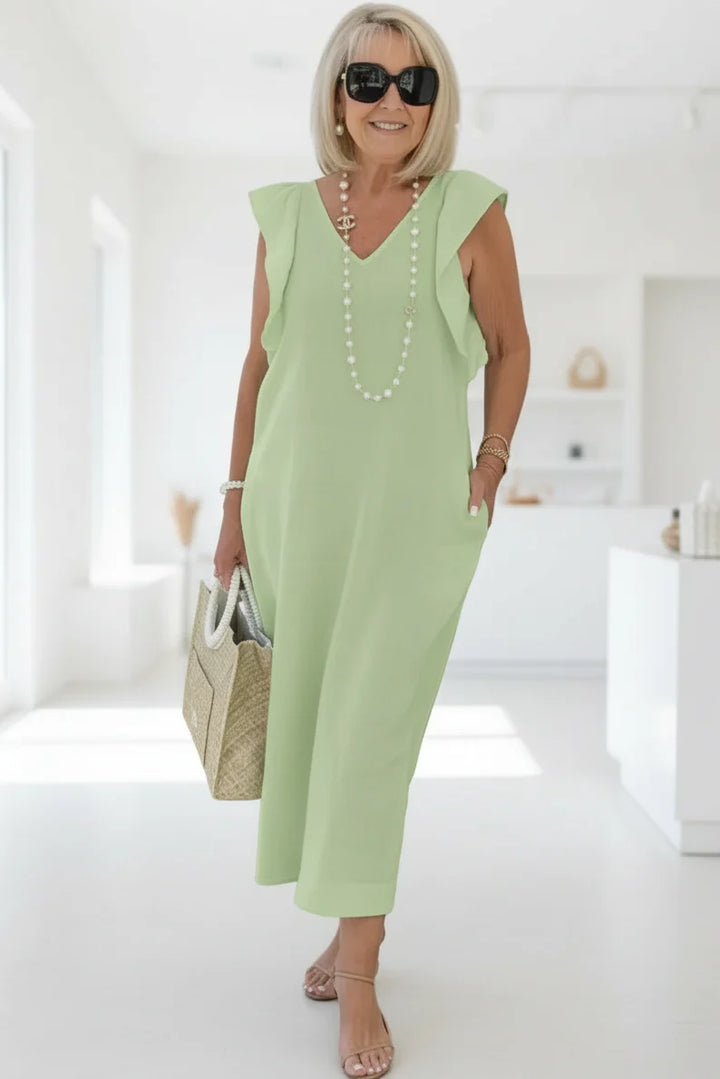 HELGA - ELEGANT MIDI DRESS