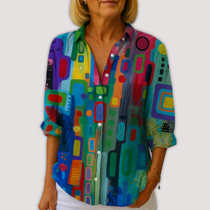 Norevana | Aurelia™ - Blusa Chic para una Elegancia Atemporal