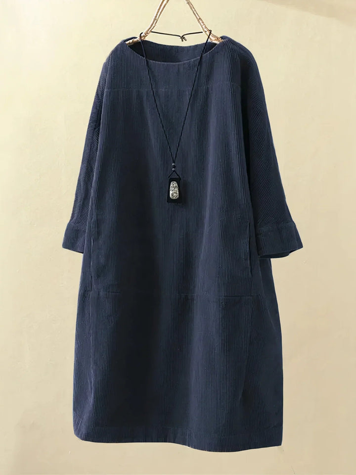 Ellie | Corduroy Tunic Dress