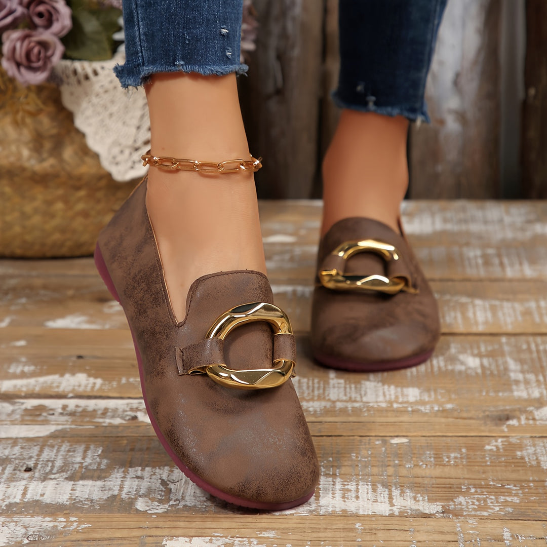 Valerie | Orthopedic Buckle Loafers