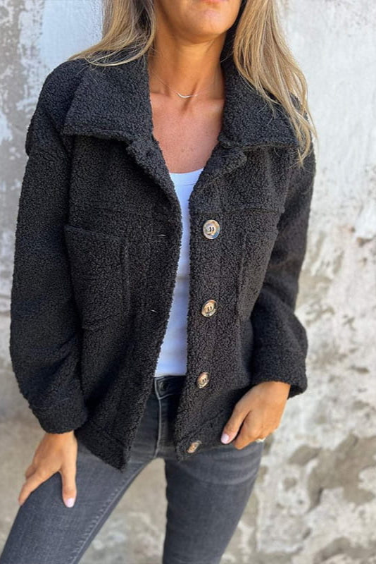 Norevana™ – Chaqueta de Moda en Tejido Suave Perla