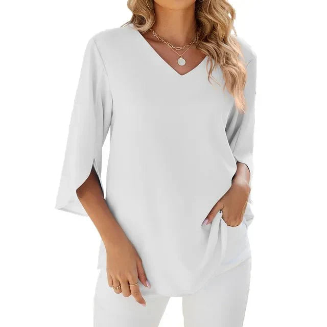 Zara | Timeless V-neck Top