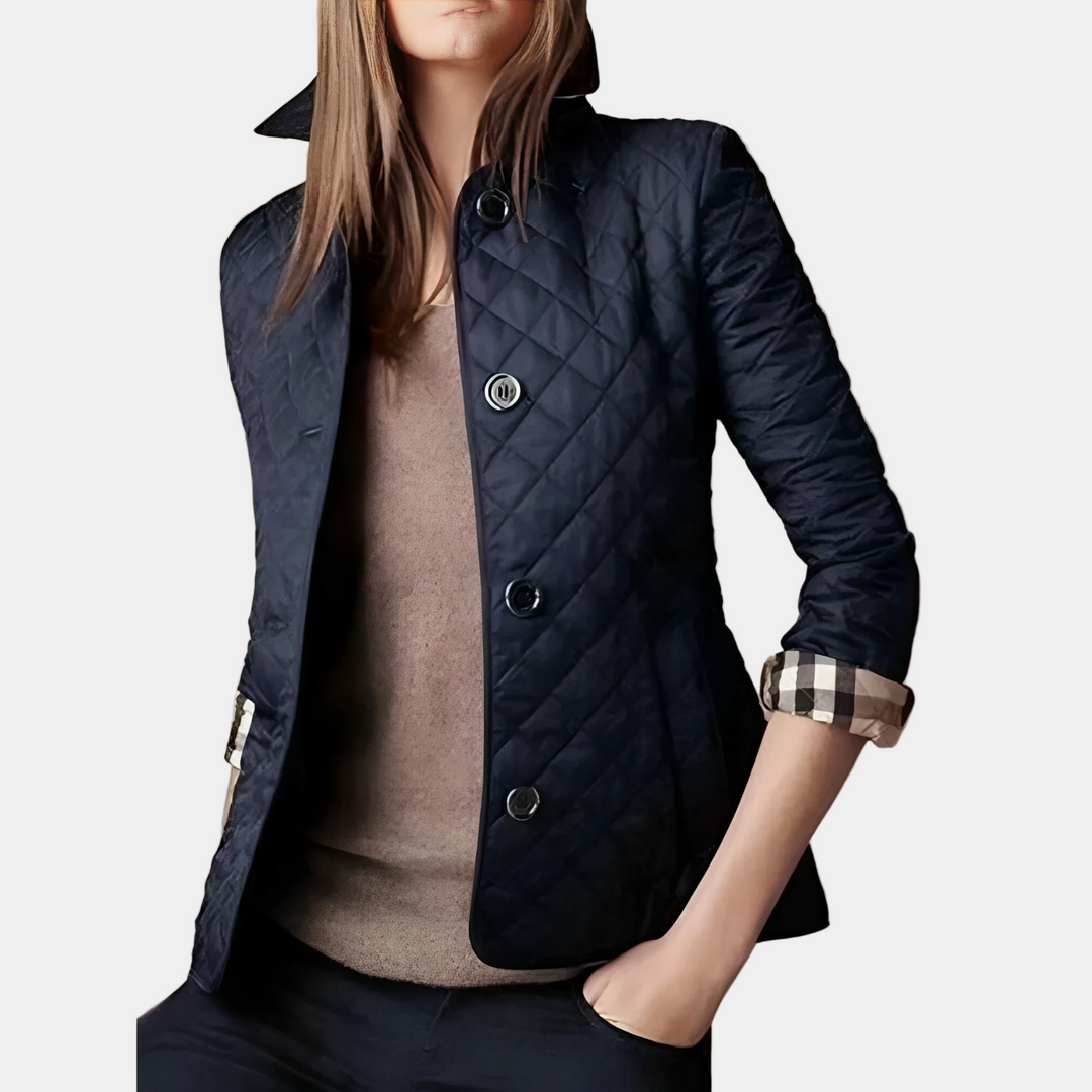 Chaqueta acolchada elegante para mujer