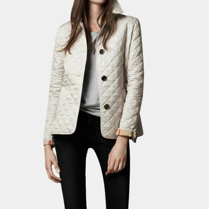 Chaqueta acolchada elegante para mujer