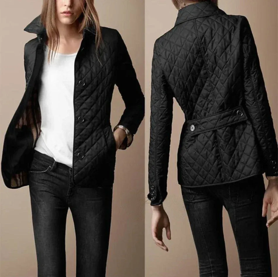 Chaqueta acolchada elegante para mujer